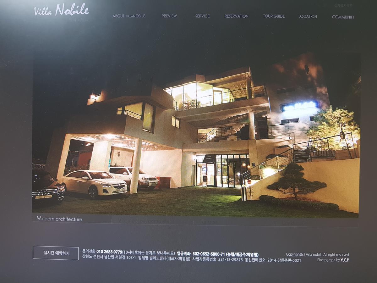 Villa Nobile Chuncheon Exterior foto